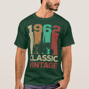 60. Geburtstag Landwirt 1962 Retro Vintage T-Shirt