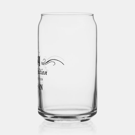 60. Geburtstag Limited Edition 1964 Dosenglas (Links)