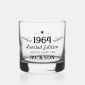60. Geburtstag Limited Edition 1964 Whiskey Glass Whiskyglas (Vorderseite)