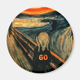 60. Geburtstag Magnet