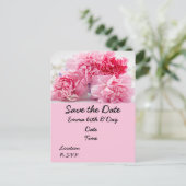 60. Geburtstag mit rosafarbenen Blume Postkarte (Stehend Vorderseite)