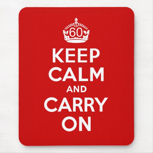 60. Geburtstag Mousepad (Vorne)