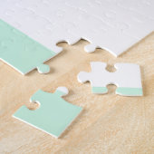 60. Geburtstag Nr. 60 Foto Collage Mint Puzzle (Seite)