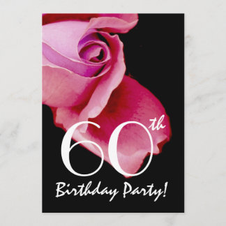 60. Geburtstag oder irgendeine Einladung