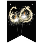 60. Geburtstag oder Jubiläum Party Bunting Wimpelkette (Erste Fahne)