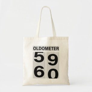 60. Geburtstag OLDOMETER Tragetasche