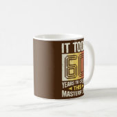 60. Geburtstag Papa 60 Jahre Vater Männer Kaffeetasse (VorderseiteRechts)