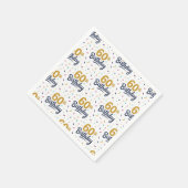 60. Geburtstag Papiertücher, Sechzigster Geburtsta Serviette (Ecke)