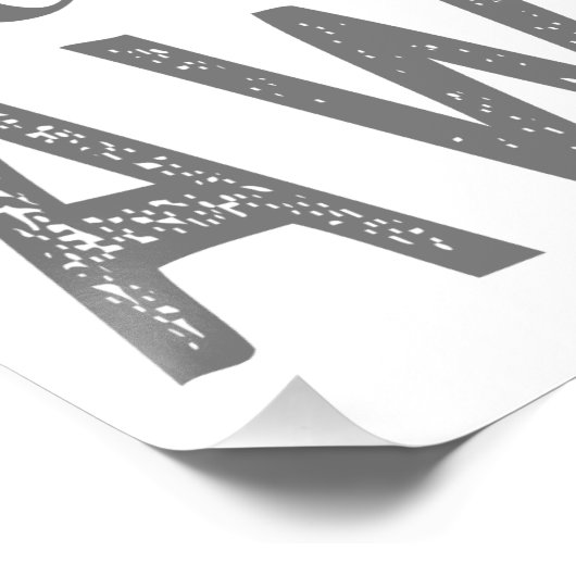 60. Geburtstag Phantastisch Poster (Ecke)