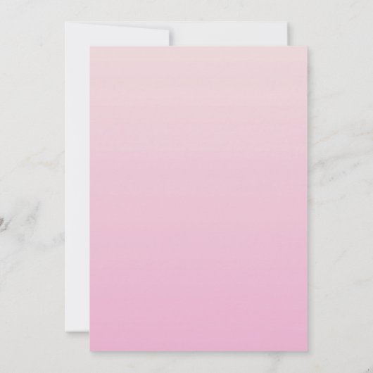 60. Geburtstag Pink Diamonds Einladung (Rückseite)