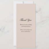 60. Geburtstag Programm Gold Danke Champagne (Rückseite)