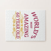 60. Geburtstag Puzzle (Horizontal)