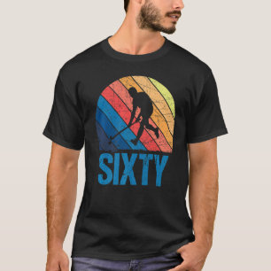 60. Geburtstag Retro Field Hockey 60 Jahre alter M T-Shirt