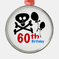60. Geburtstag Schädelkreuze