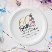 60. Geburtstag Schriftzug Gold Typografie Moderne 