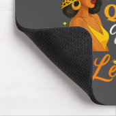 60. Geburtstag Schwarze Königin Level Up Emwering Mousepad (Ecke)