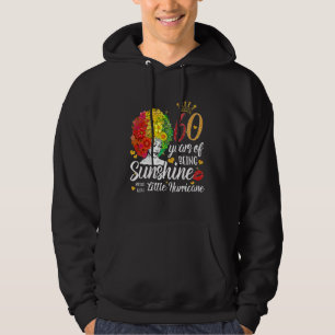 60. Geburtstag Schwarzes Mädchen 60 Jahre Sonnensc Hoodie