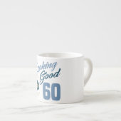 60. Geburtstag sieht gut aus Espressotasse (Vorderseite Rechts)