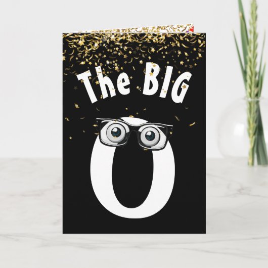 60. Geburtstag Spaß auf Black Card Karte (Vorderseite)