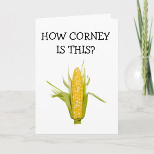 ** 60. GEBURTSTAG SPASS** CORNY JOKE FOR SURE Card Karte