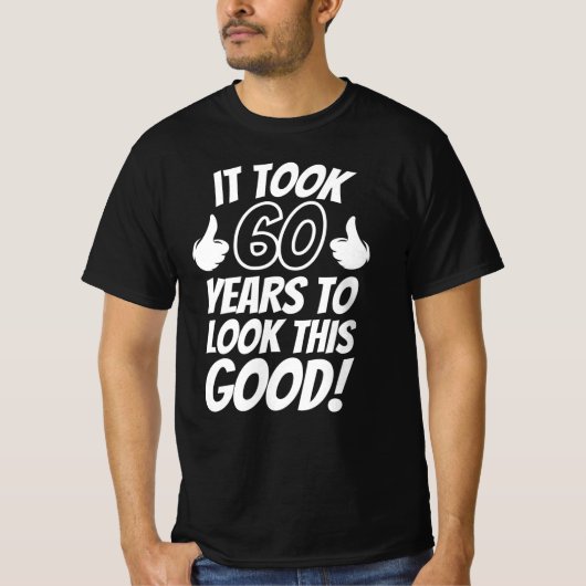 60. Geburtstag T-Shirt (Vorderseite)