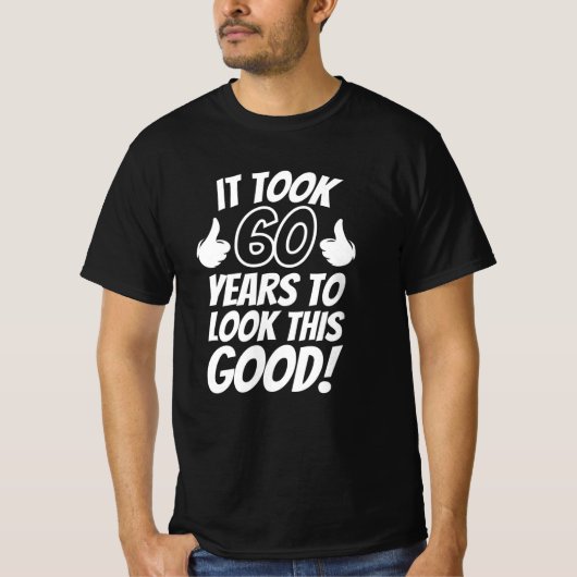 60. Geburtstag T-Shirt (Vorderseite)
