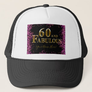 60. Geburtstag Truckerkappe
