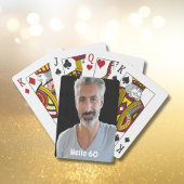 60. Geburtstag Typ hallo 60 Spielkarten