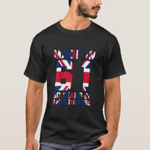 60. Geburtstag UK Geschenk Britische Männer Frauen T-Shirt
