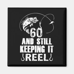 60. Geburtstag und immer noch Behaltend es reel Fi Magnet