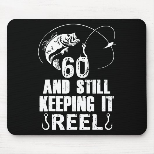 60. Geburtstag und immer noch Behaltend es reel Fi Mousepad (Vorne)