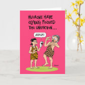 60. Geburtstag: Urbane Angst Karte (Gelbe Blume)