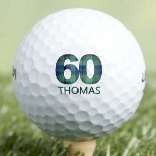 60. Geburtstag Vater in Recht Geschenk - Blau Kari Golfball