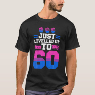 60. Geburtstag: Video Gaming Sechs T-Shirt
