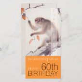 60. Geburtstag Vielen Dank an den japanischen Affe (Vorne/Hinten)