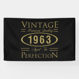 60. Geburtstag Vintag 1963 Banner