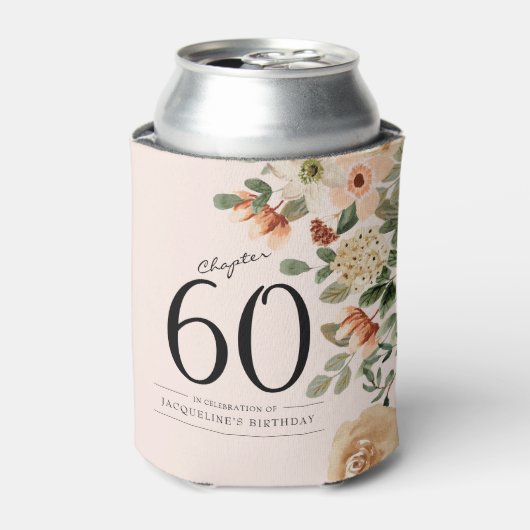 60. Geburtstag Vintag Dosenkühler (Kanne Vorderseite)