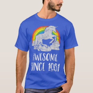 60. Geburtstag, Vintages Einhorn, Phantastisch sei T-Shirt