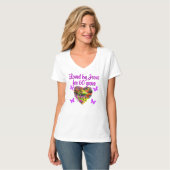 60. GEBURTSTAG WILD BLUME FOTO T-Shirt (Vorderseite Vollansicht)