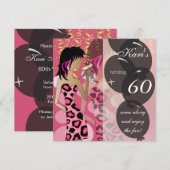 60. Geburtstags-Bash-Party | Vorlage | DIY (Vorne/Hinten)