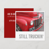 60. Geburtstags-Einladungen - noch tauschend Einladung (Vorne/Hinten)