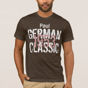 60. Geburtstags-Geschenk des deutschen T-Shirt