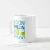 60. Geburtstags-Geschenk-Ideen Kaffeetasse (Vorderseite Links)