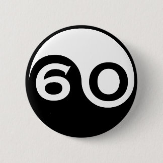 60. Geburtstags-Geschenke Button