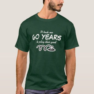 60. Geburtstags-Shirt für Männer   Golfwitz T-Shirt