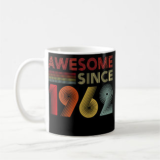 60 Geburtstagsdekorationen Männer Frauen 1962 BDay Kaffeetasse
