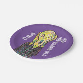 60. Geburtstagsfeier 60 Jahre Pappteller (Schrägansicht)