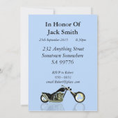 60. Geburtstagsfeier Einladung (Rückseite)