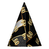 60. Geburtstagsfeiertag Partyhütchen (Rückseite)