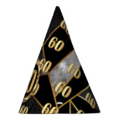 60. Geburtstagsfeiertag Partyhütchen (Rechts)